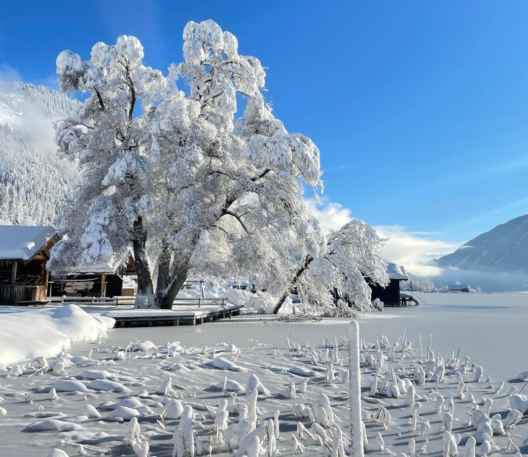 Ferienhof Neusacher Moser Weissensee Exteriör bild