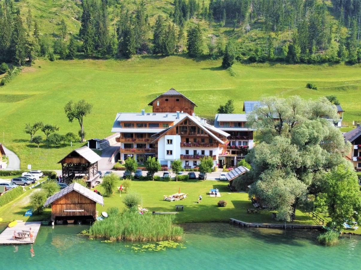 Ferienhof Neusacher Moser Weissensee Exteriör bild