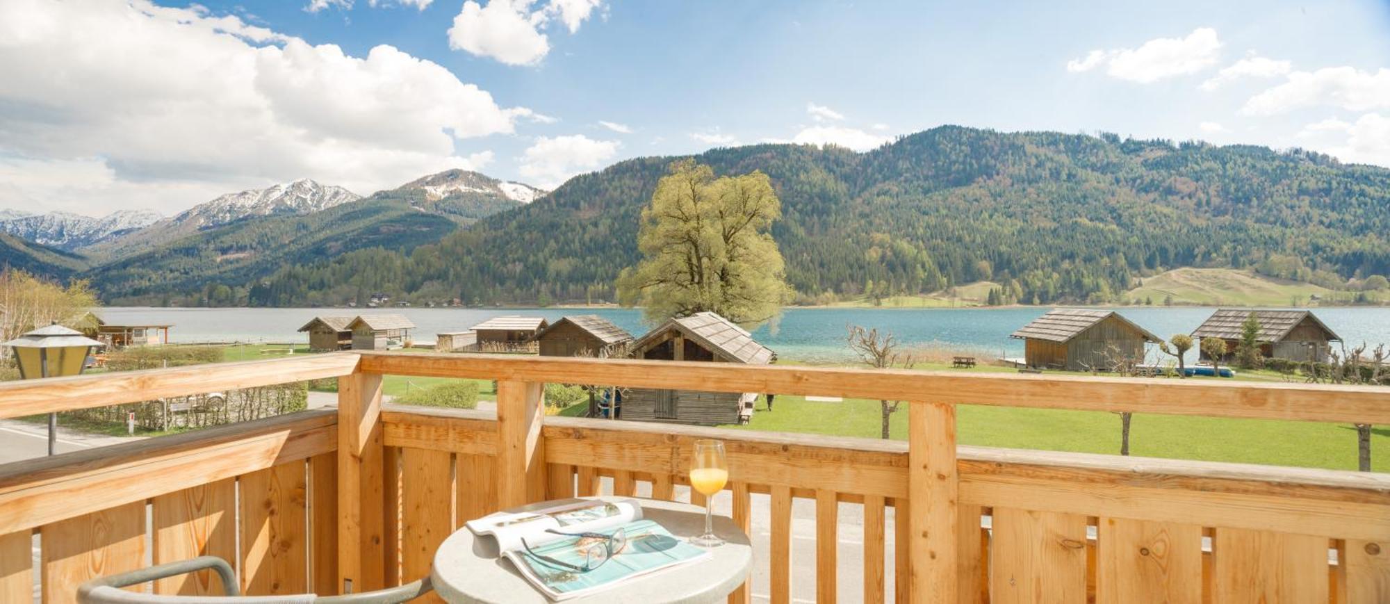Ferienhof Neusacher Moser Weissensee Exteriör bild
