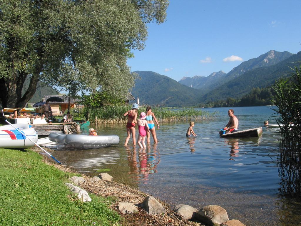 Ferienhof Neusacher Moser Weissensee Exteriör bild